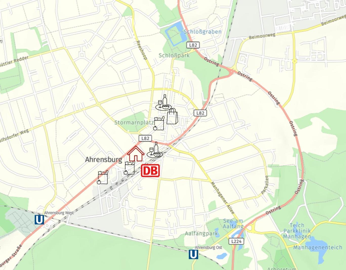 Apartment Have-a-nice-stay - Nahe Bahnhof - 20 Minuten Nach Hamburg - Trotzdem Ruhig Gelegen - 6 Minuten Zu Fuss Ins Zentrum - Modern Eingerichtet *